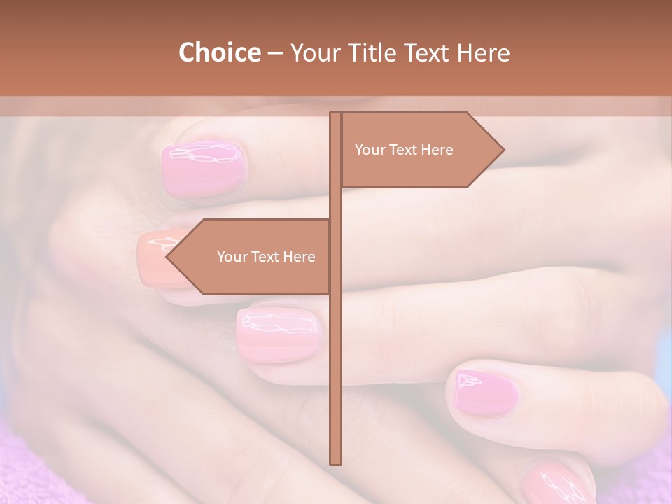 Shiny Enamel Touching PowerPoint Template