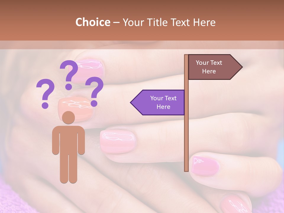 Shiny Enamel Touching PowerPoint Template