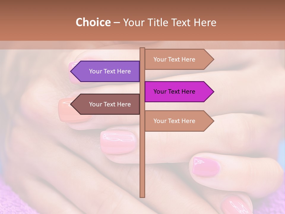 Shiny Enamel Touching PowerPoint Template