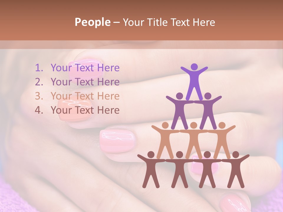 Shiny Enamel Touching PowerPoint Template