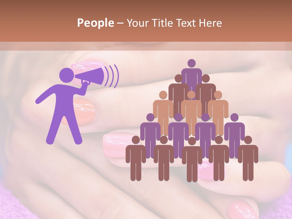 Shiny Enamel Touching PowerPoint Template