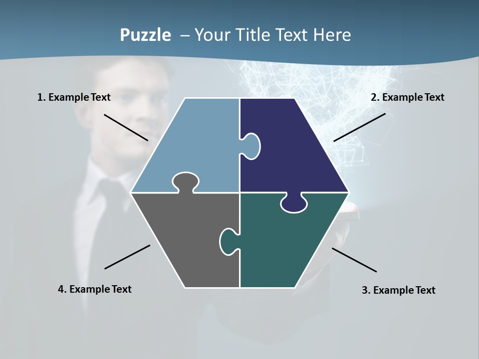 Intelligent Phone Creativity PowerPoint Template