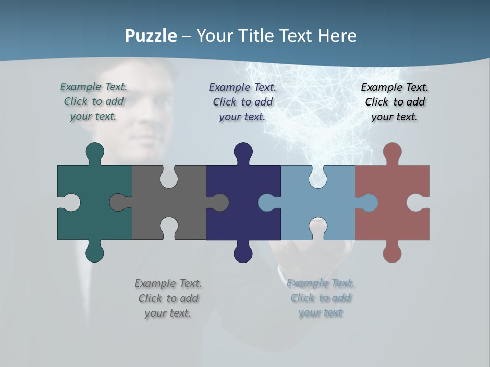 Intelligent Phone Creativity PowerPoint Template