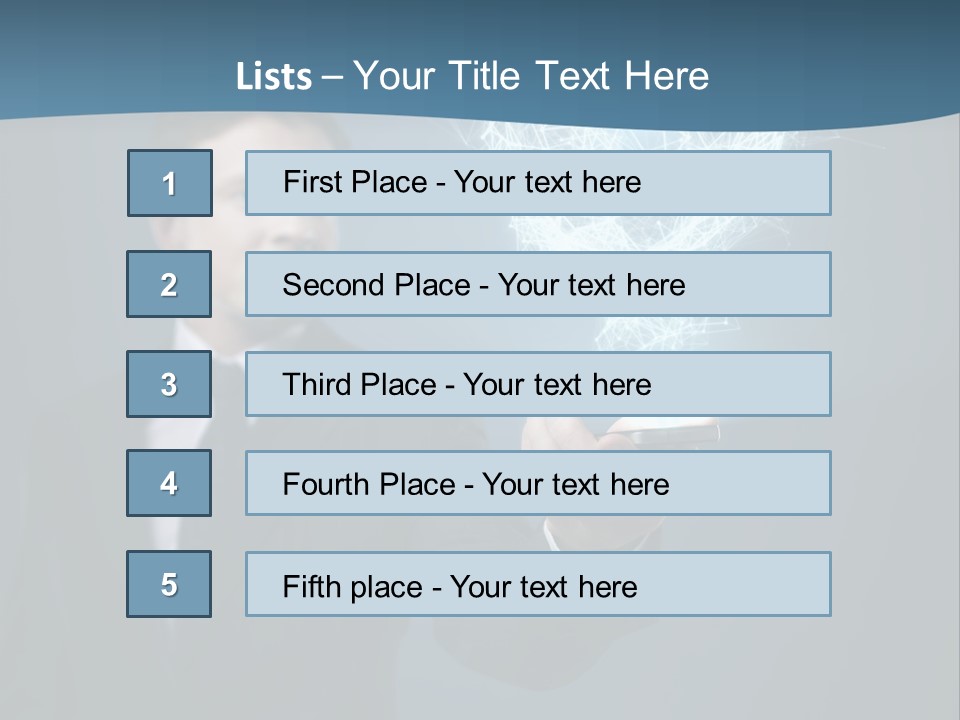 Intelligent Phone Creativity PowerPoint Template