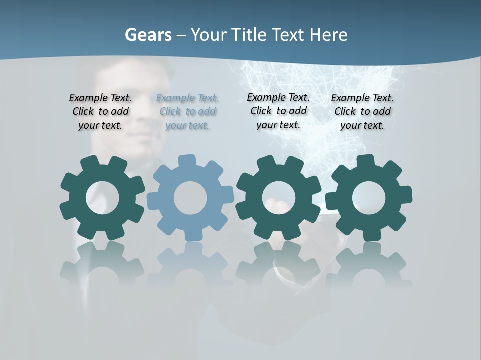 Intelligent Phone Creativity PowerPoint Template