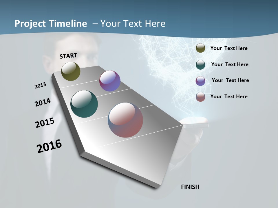 Intelligent Phone Creativity PowerPoint Template