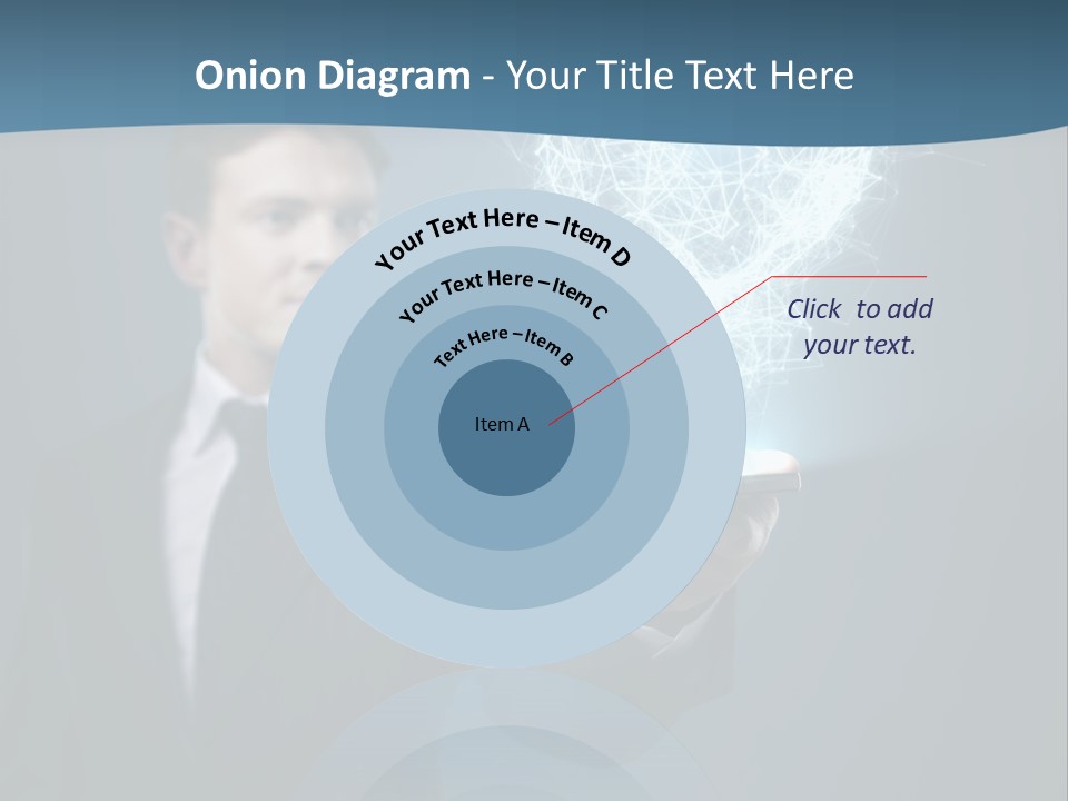 Intelligent Phone Creativity PowerPoint Template