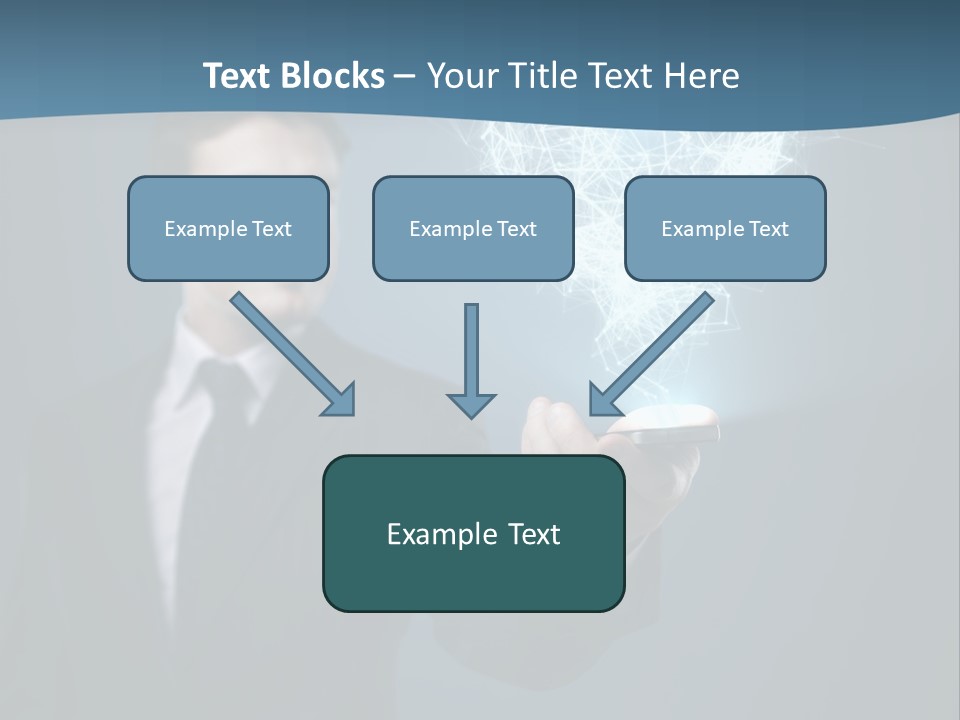 Intelligent Phone Creativity PowerPoint Template