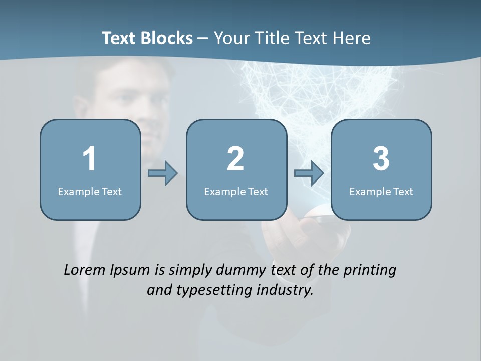 Intelligent Phone Creativity PowerPoint Template