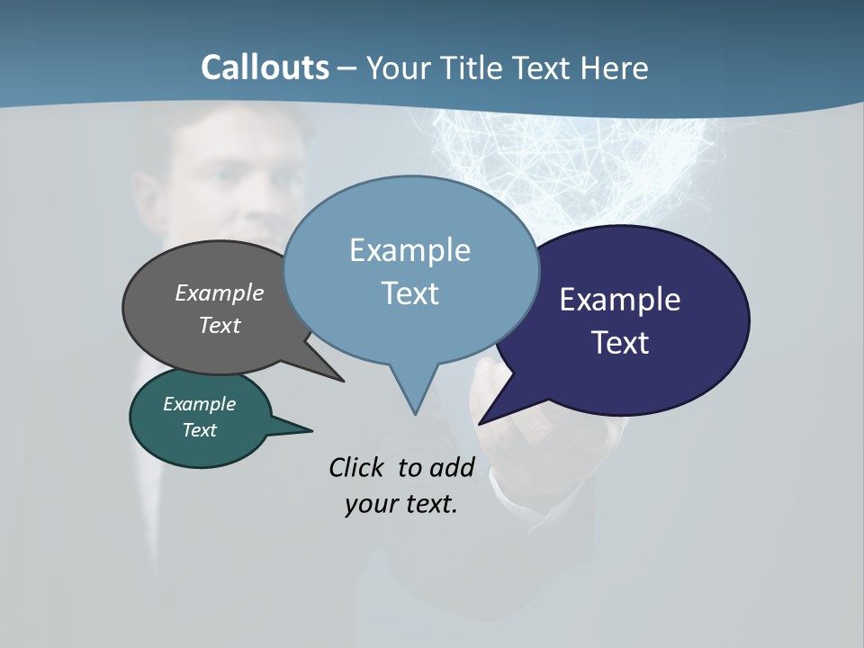 Intelligent Phone Creativity PowerPoint Template