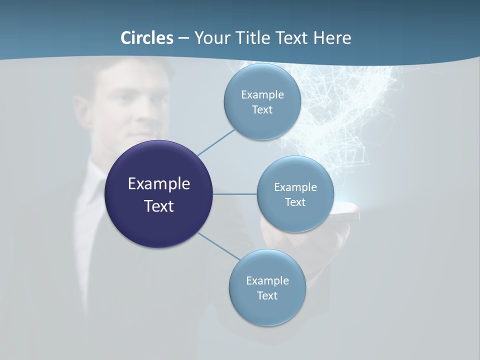 Intelligent Phone Creativity PowerPoint Template