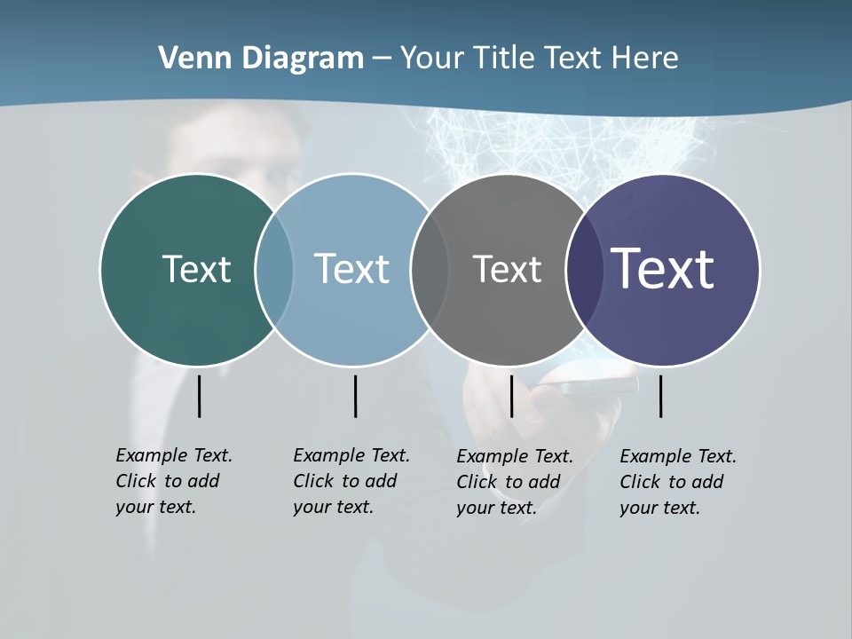 Intelligent Phone Creativity PowerPoint Template