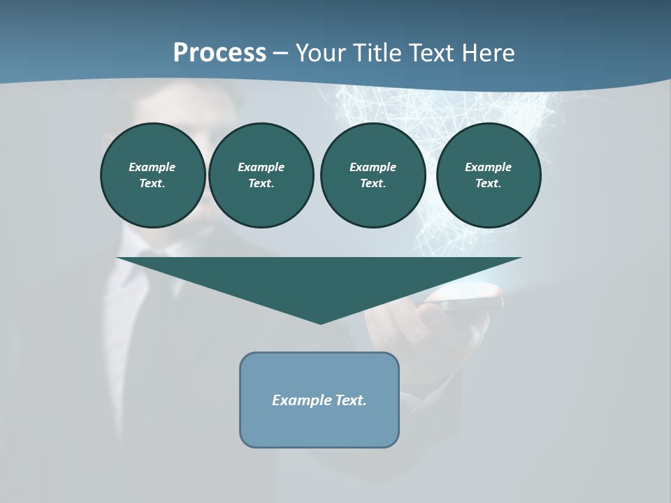 Intelligent Phone Creativity PowerPoint Template