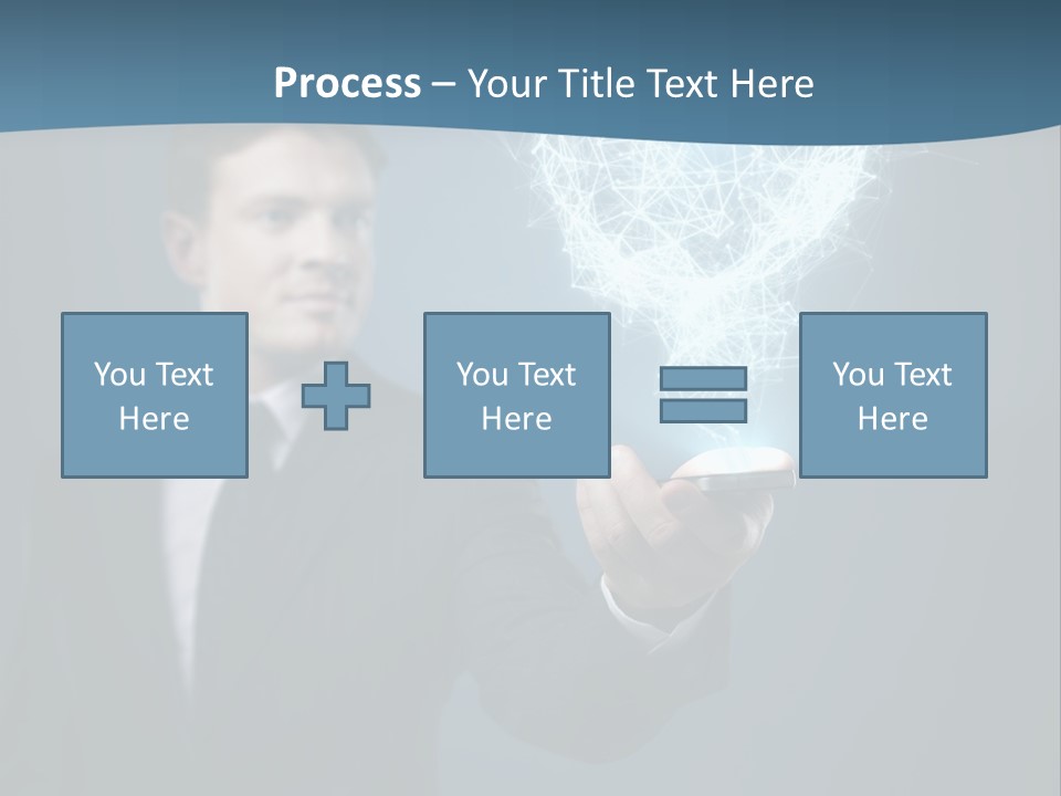 Intelligent Phone Creativity PowerPoint Template