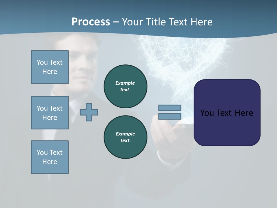Intelligent Phone Creativity PowerPoint Template