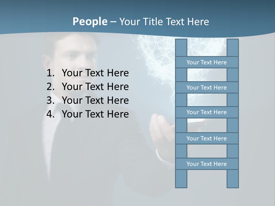 Intelligent Phone Creativity PowerPoint Template
