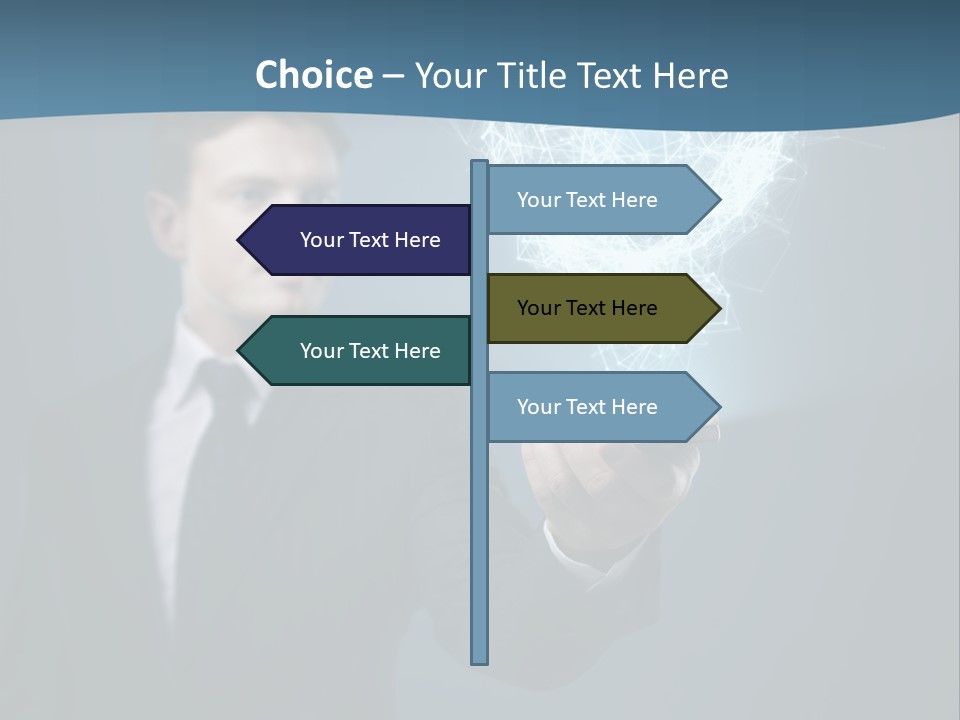 Intelligent Phone Creativity PowerPoint Template