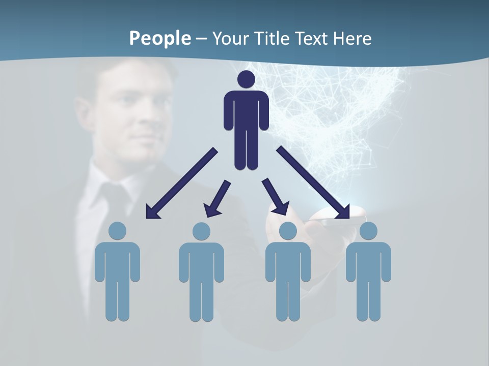 Intelligent Phone Creativity PowerPoint Template