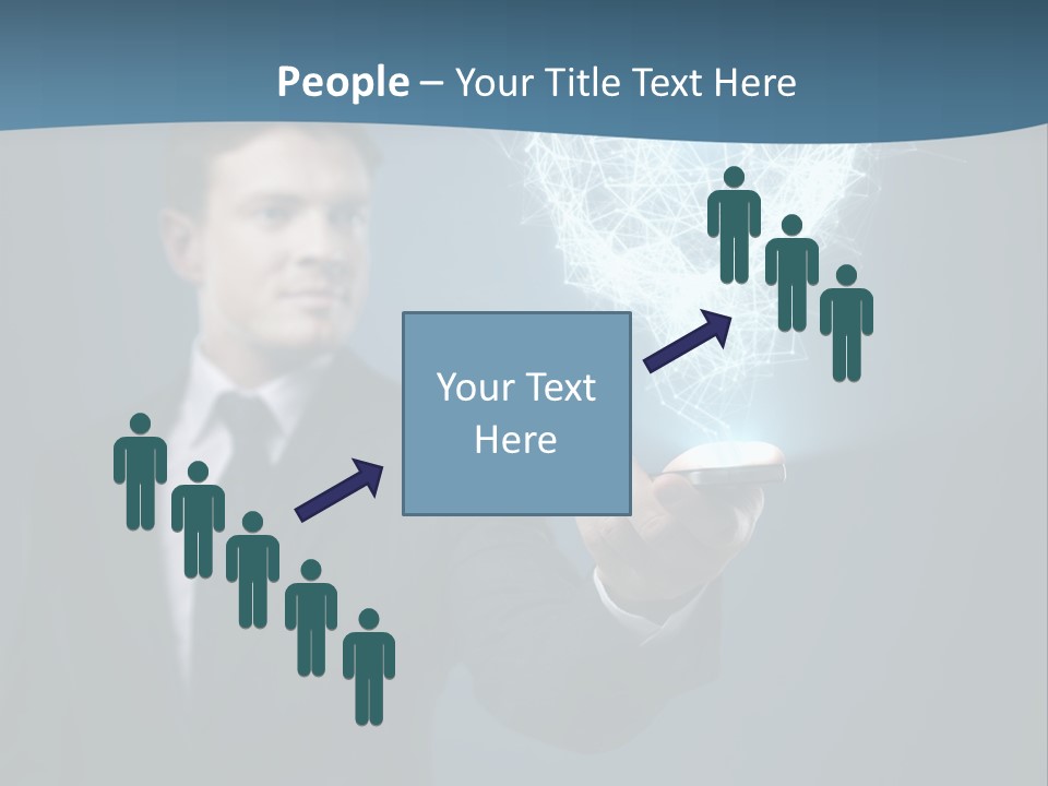 Intelligent Phone Creativity PowerPoint Template