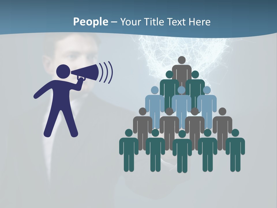 Intelligent Phone Creativity PowerPoint Template