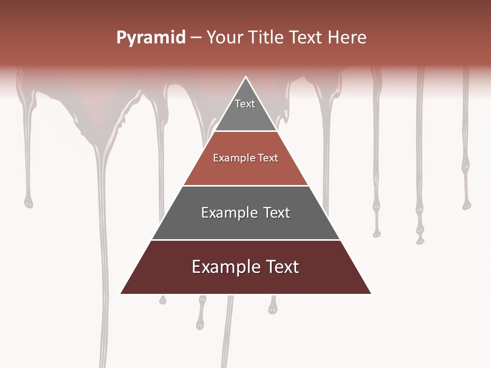 Brush Stain Dribble PowerPoint Template