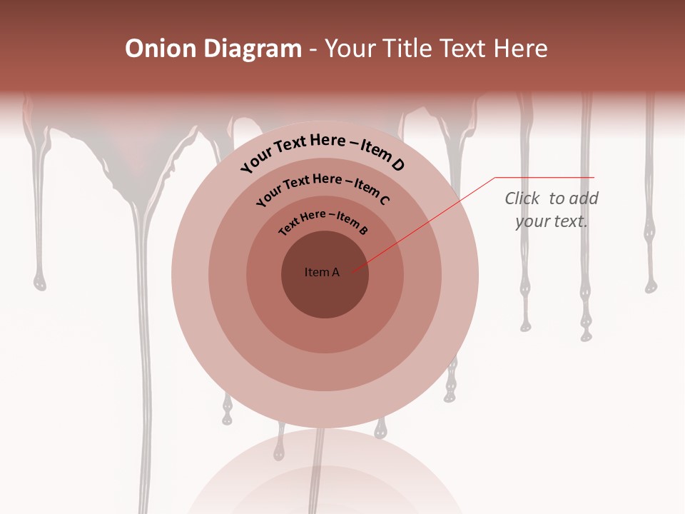Brush Stain Dribble PowerPoint Template