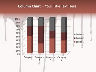 Brush Stain Dribble PowerPoint Template