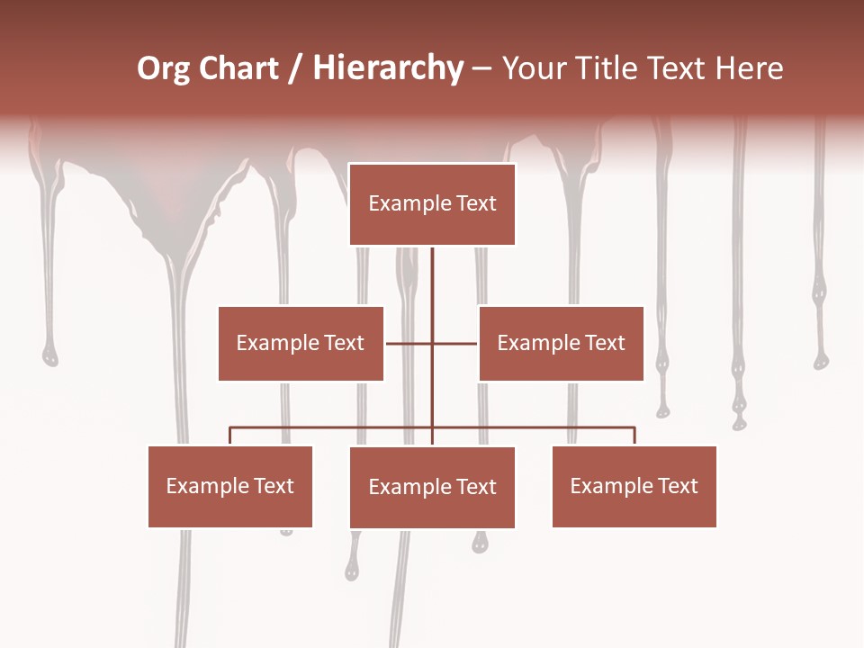 Brush Stain Dribble PowerPoint Template