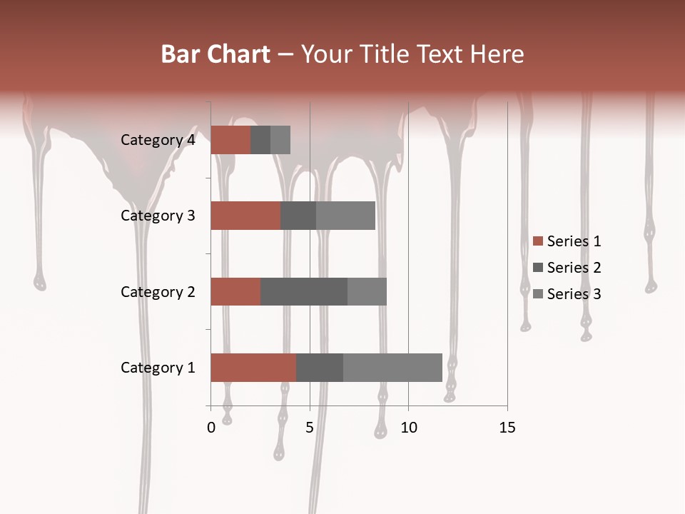 Brush Stain Dribble PowerPoint Template