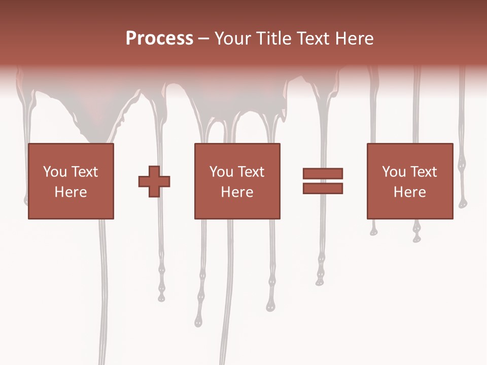 Brush Stain Dribble PowerPoint Template