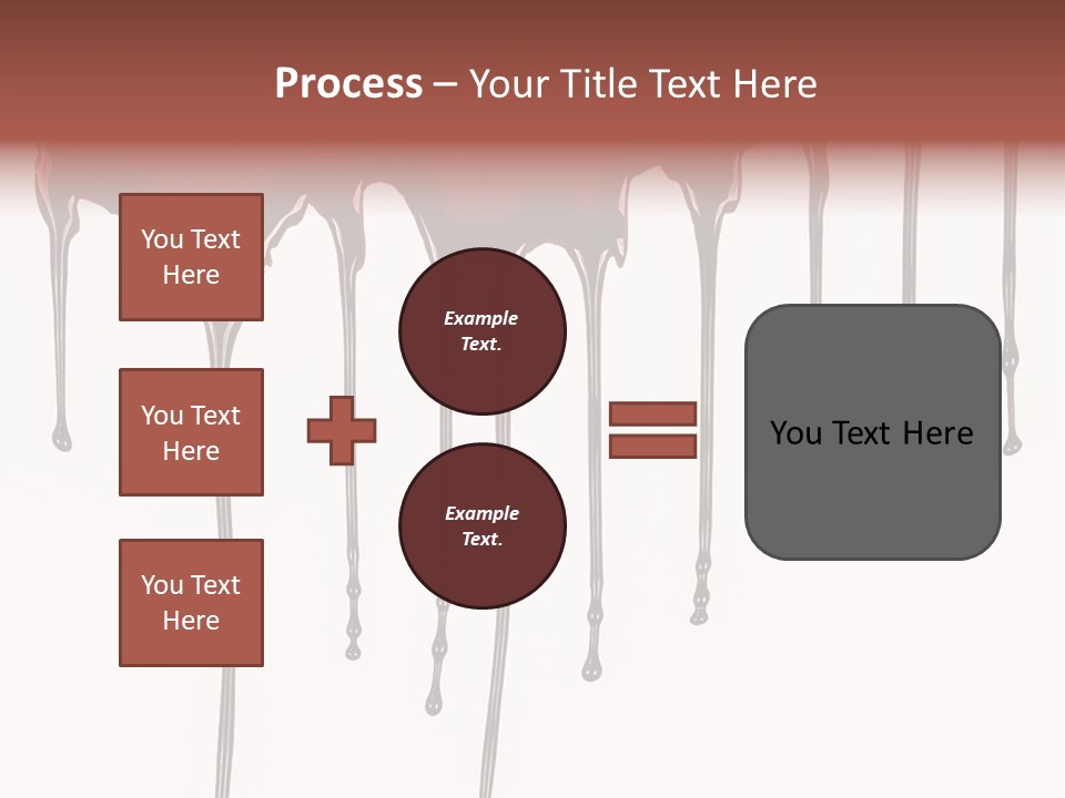 Brush Stain Dribble PowerPoint Template