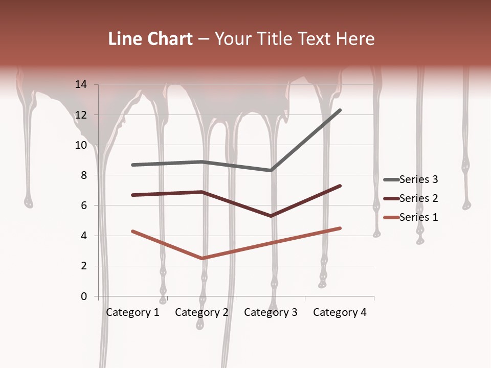 Brush Stain Dribble PowerPoint Template