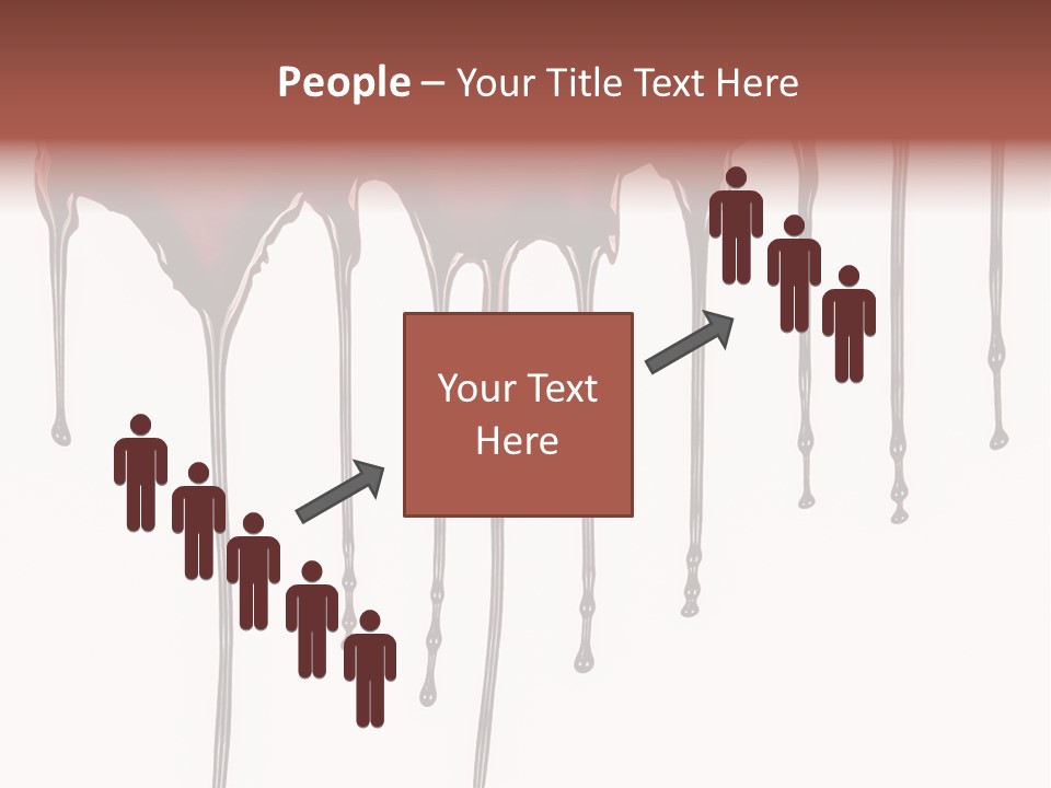 Brush Stain Dribble PowerPoint Template