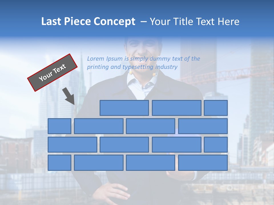 Architect Workman Engineer PowerPoint Template