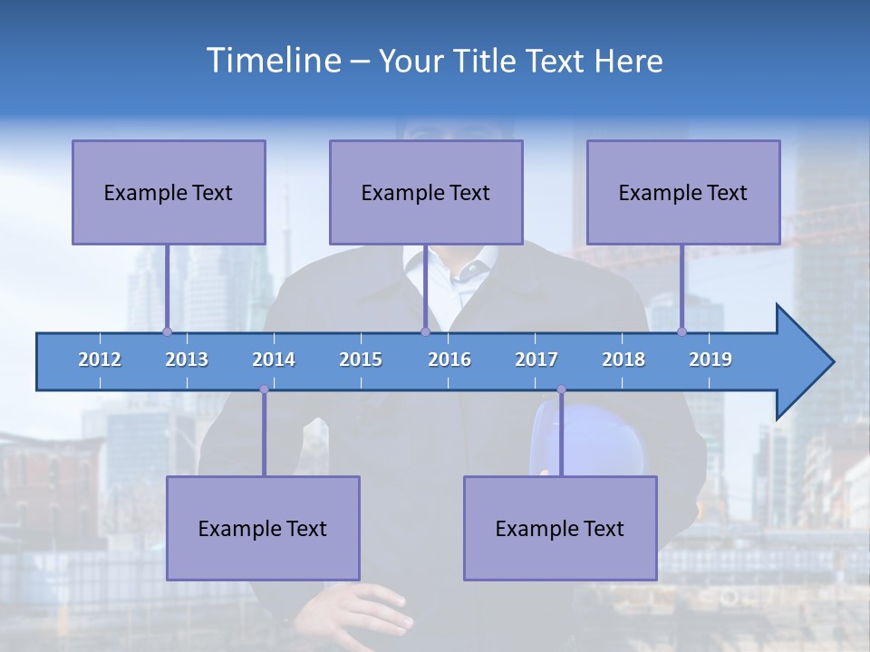 Architect Workman Engineer PowerPoint Template
