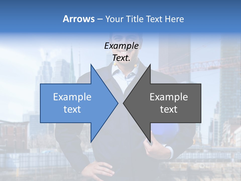 Architect Workman Engineer PowerPoint Template