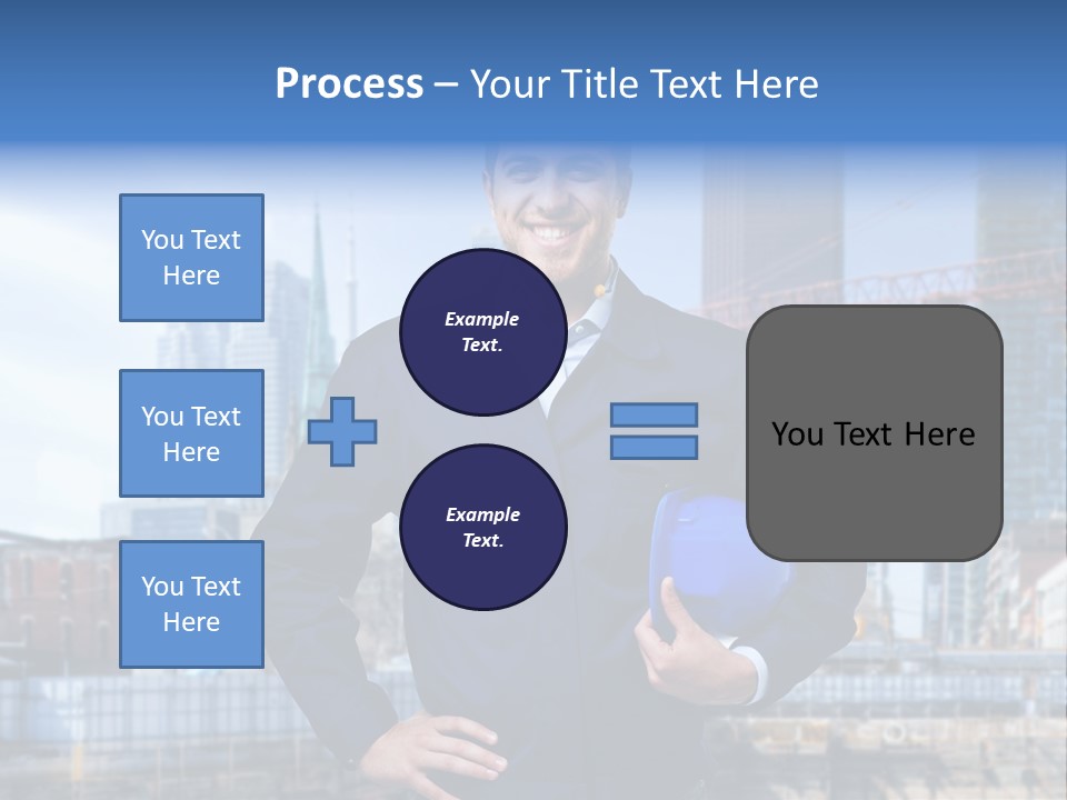 Architect Workman Engineer PowerPoint Template