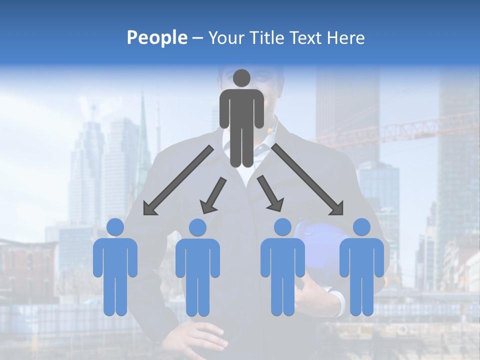 Architect Workman Engineer PowerPoint Template