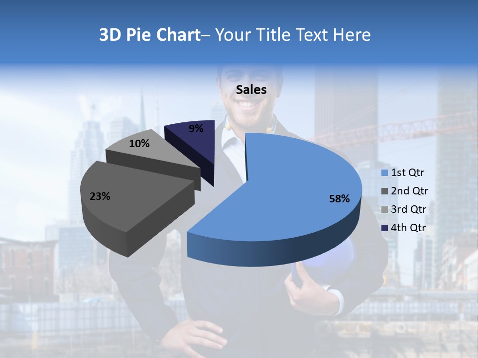 Architect Workman Engineer PowerPoint Template
