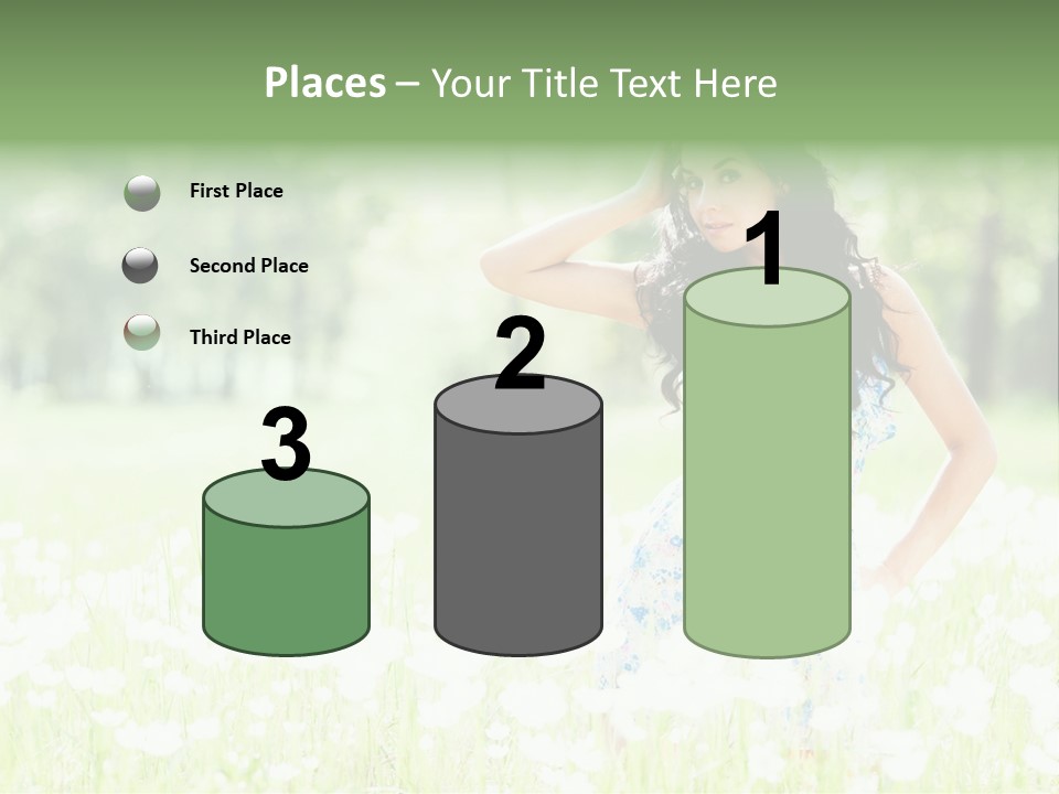 Natural Youth Grass PowerPoint Template