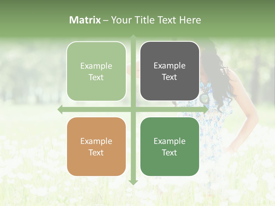 Natural Youth Grass PowerPoint Template