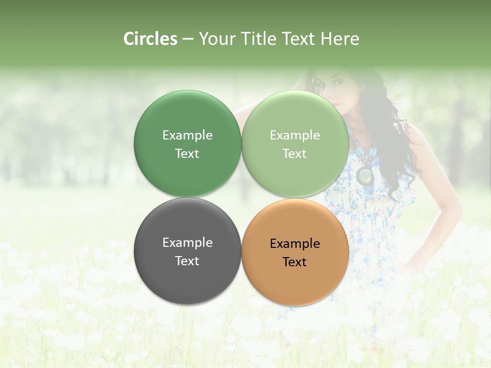 Natural Youth Grass PowerPoint Template