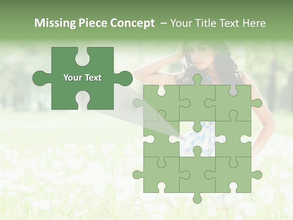 Natural Youth Grass PowerPoint Template