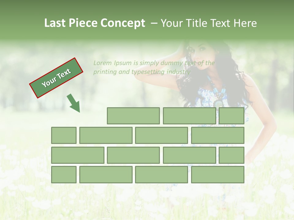 Natural Youth Grass PowerPoint Template