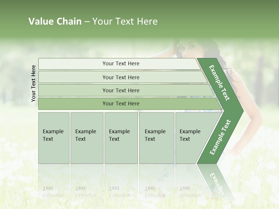 Natural Youth Grass PowerPoint Template