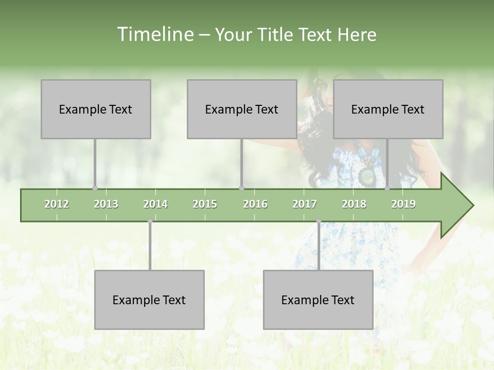Natural Youth Grass PowerPoint Template