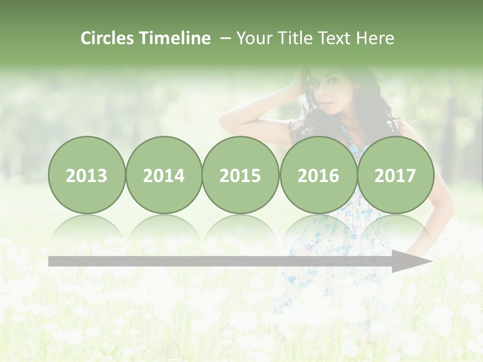 Natural Youth Grass PowerPoint Template
