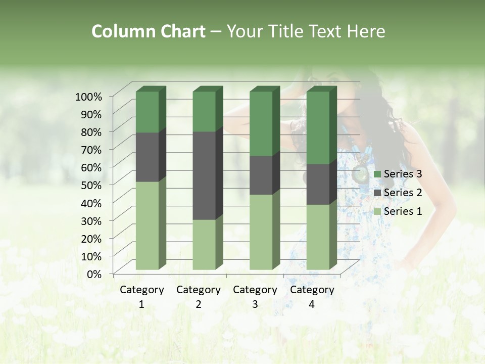 Natural Youth Grass PowerPoint Template