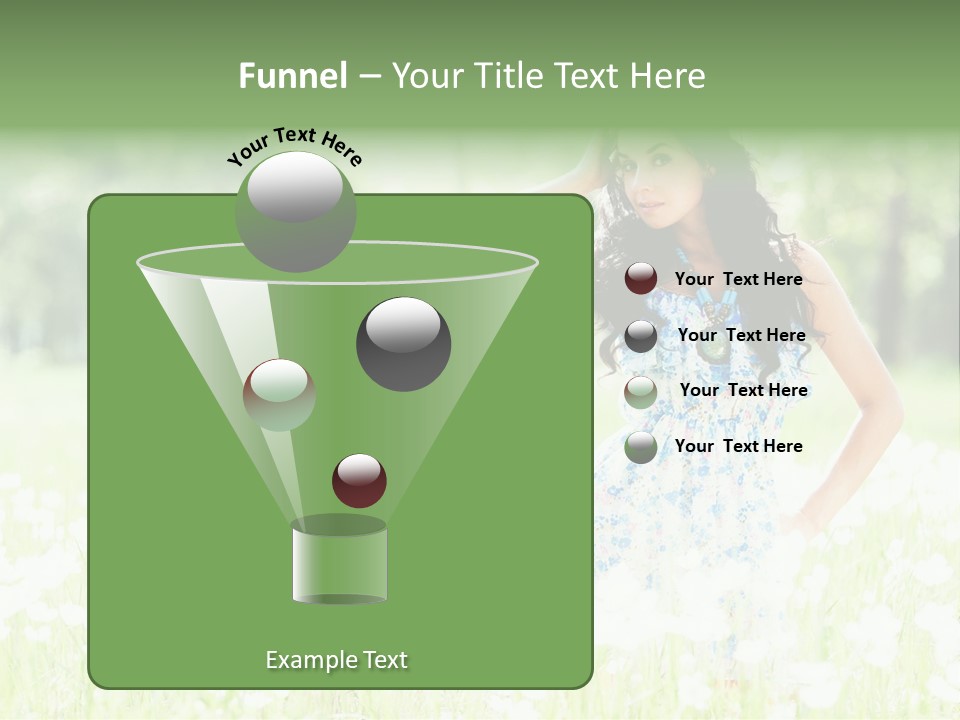 Natural Youth Grass PowerPoint Template