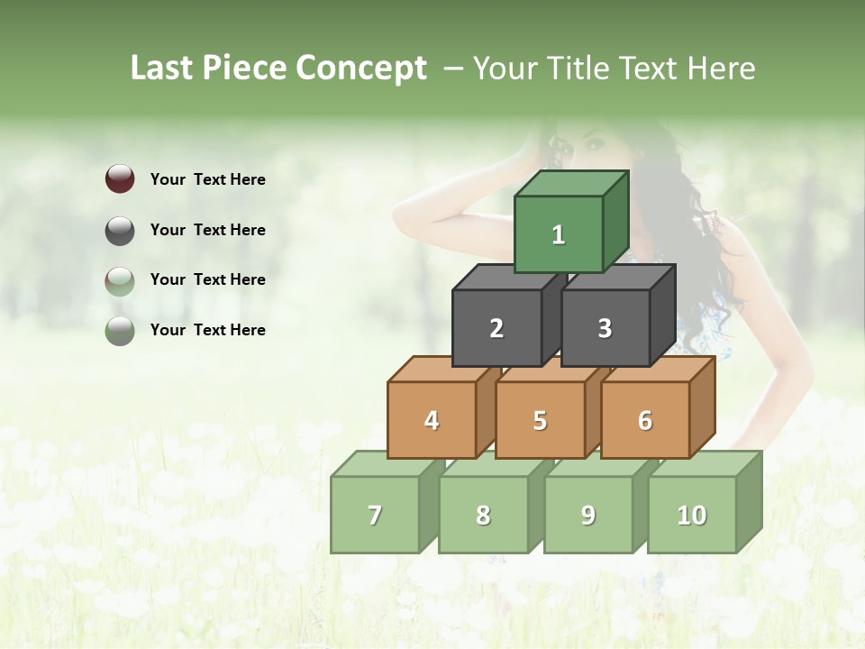 Natural Youth Grass PowerPoint Template